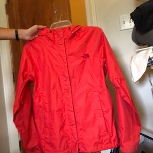 North face raincoat